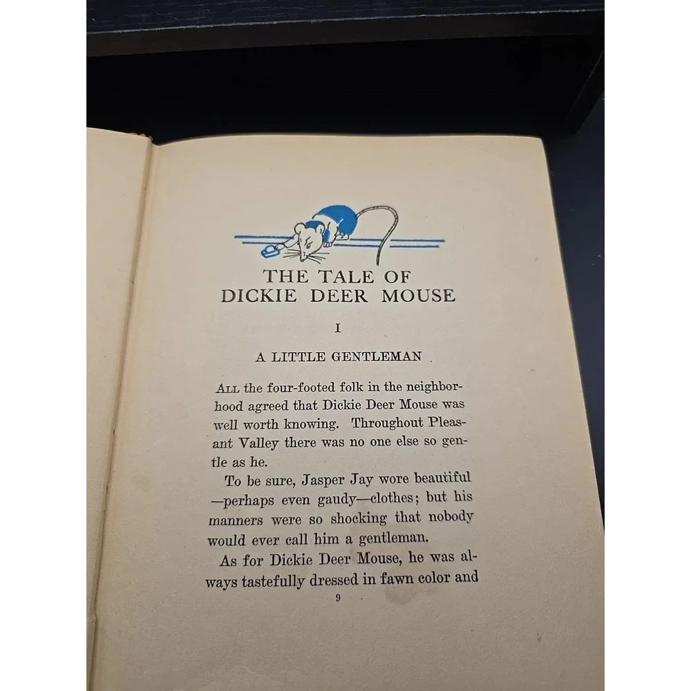 1918 The Tale of Dickie Deer‎ Mouse -Arthur Scott Bailey-Sleepy Time Tales